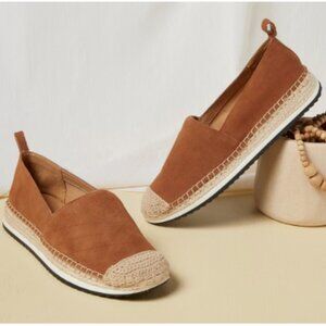 Crown Vintage Cadenne Espadrille Suede Slip-On Size 9.5 M